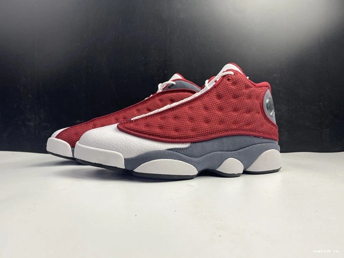 Chep Onekick Red Gym Flint Grey Jordan 414571- 4179 13 Retro Compact 1013